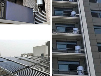 大自然城市花园II期房产热水工程