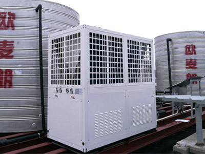 家禽市场75℃高温空气能热水器节能改造