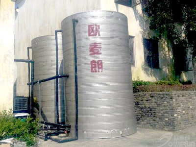 文化园夏令营节能空气能热水器系统