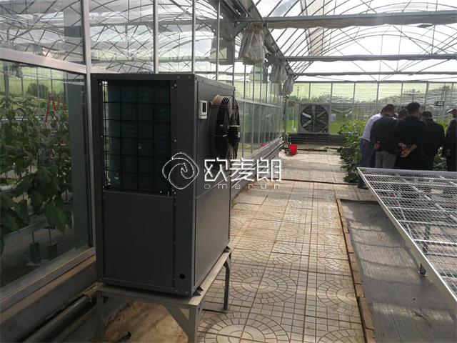 蔬菜大棚采暖水源热泵暖风机