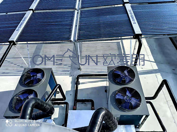 常熟加明利智能制造科技宿舍楼太阳能空气能热水系统