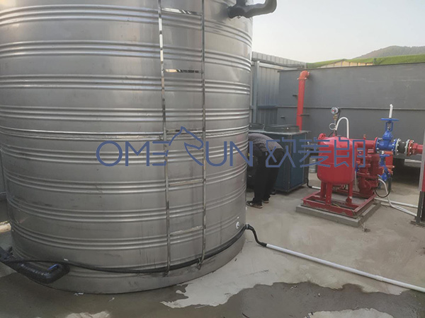 【工地洗澡热水】江苏苏州工地300人用桶打水洗澡热水系统